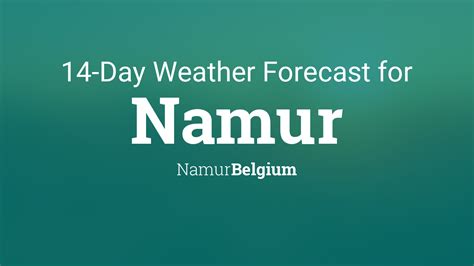 Ciney, Namur, Belgium Weather Forecast 